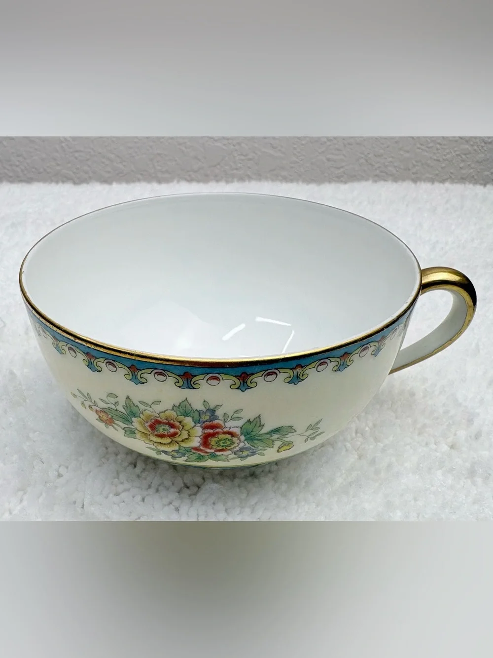 Vintage Noritake (operating as Moriura Bros.) Cup and Saucer Set-Made in Japan